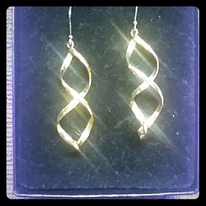 Gold plated earrings